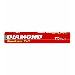 DIAMOND ALUMINUM FOIL 75 SQ.FT (22.8M X 30.4CM)