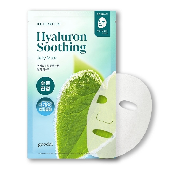 Goodal - Heartleaf Hyaluron Soothing Jelly Mask Sheet