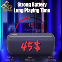 XDOBO 60W Black Speaker 