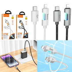 Cable Charger Hoco U123 Colorful PD Type-C to iPhone 9776