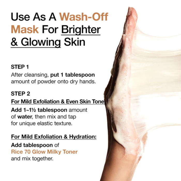 Auna Rice Enzyme Brightening Cleansing Powder 