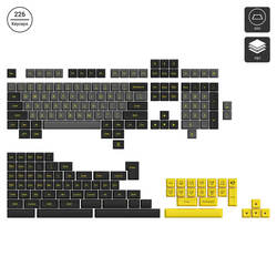 Black & Gold (Spector / Keycaps)