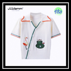 Frog and Flamingo Knitted Wear Size S