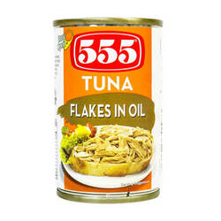 555 Tuna Flakes In Oil 155g