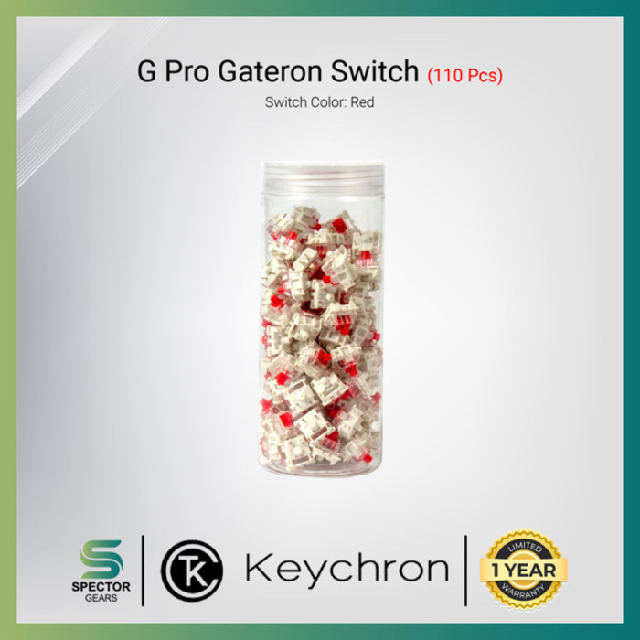 Gateron G Pro Mechanical Switch Set (110PCS)