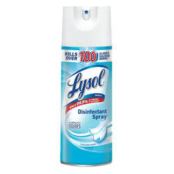 Lysol disinfectant spray kills 99.99% of viruses and bacteria 19oz (Crisp linen Scent)