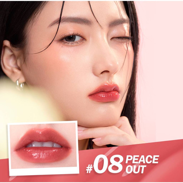 barenbliss Peachmakes perfect lip tint #08 peace out