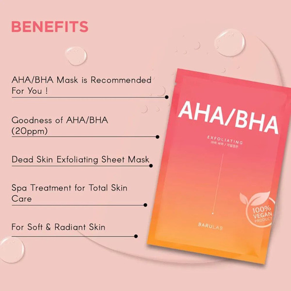 Barulab The Clean Vegan AHA/BHA Mask