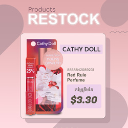 Cathy Doll Perfume - Red Rule