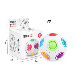 Rainbow Fidget Ball