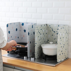 Folding Aluminum Foil Oil Baffle 