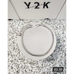 Silver Snake Chain Bracelet