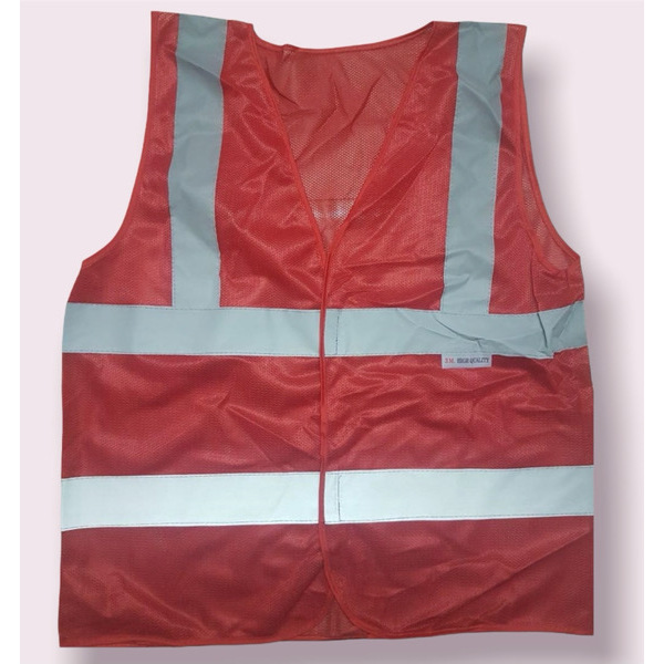 Reflective Safety Jacket 3M Red