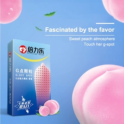 Pleasure More G-Dot Pink Condom 10PCS