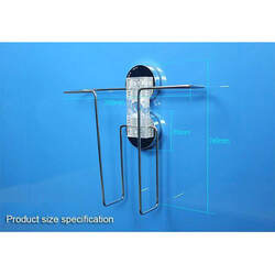 DEHUB WBR250-SS60 Window Book Rack