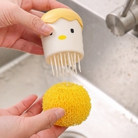 Handle Nano Cleaning Brush - Random Color