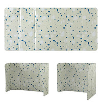 Folding Aluminum Foil Oil Baffle 