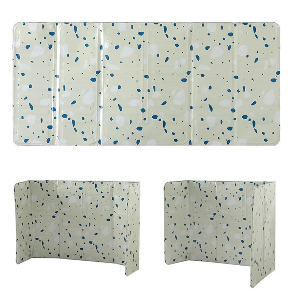 Folding Aluminum Foil Oil Baffle 