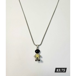 Alien Astronaut Pendant Necklace