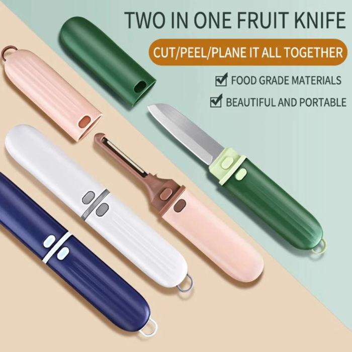 2in1 Fruit Knife - Random Color