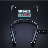 S960 Bluetooth Earphones - Black