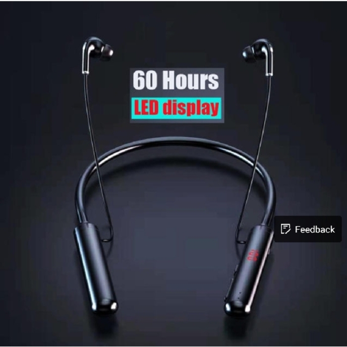 S960 Bluetooth Earphones - Black