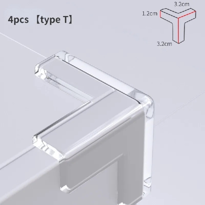 4PCS Silicone Table Corner Protector