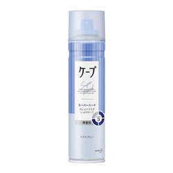 Kao Cape Super& Hard Unscented Hair Spray 180g