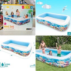 Swing Pool Intex 3.05m * 1.83 * 56cm 58485NP  