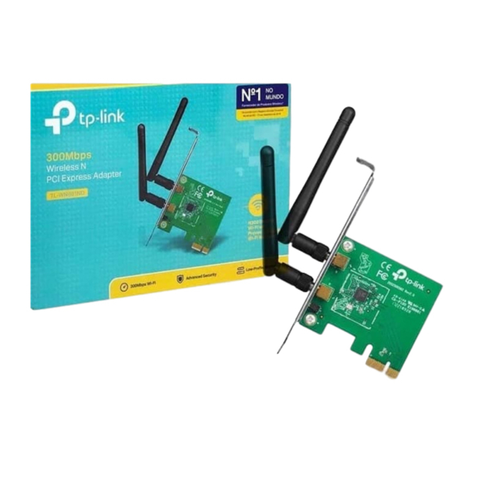 TP-Link 300Mbps Wireless N PCI Express Adapter TL-WN881ND