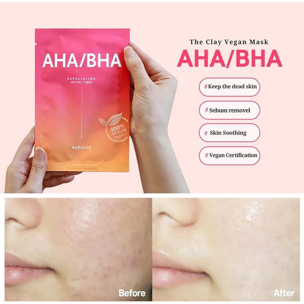 Barulab The Clean Vegan AHA/BHA Mask