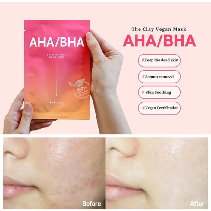Barulab The Clean Vegan AHA/BHA Mask