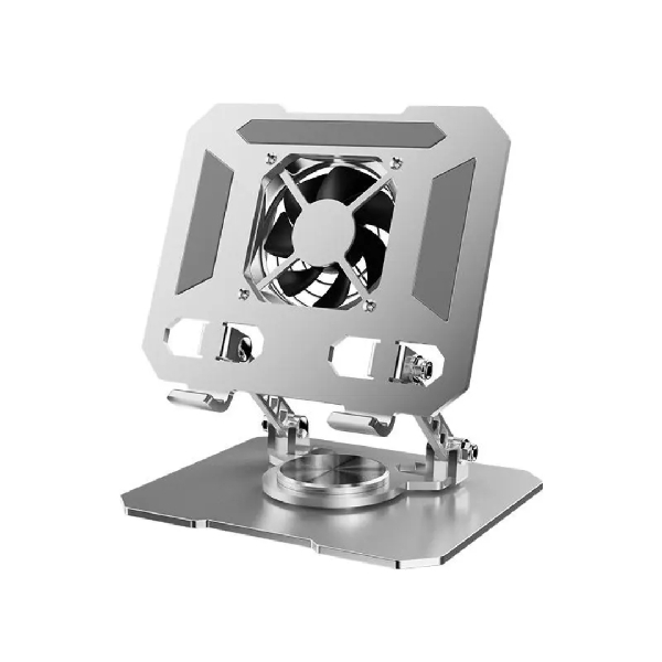 ជើងទ្រ Ipad/ Tablet មានកង្ហារ១, stand for Ipad/Tablet Fan