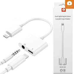 Converter Lightning to AUX + Lightning Bluetooth WUW X89