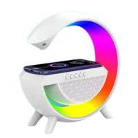 3in1 បាសប្លូធូ ឆ្នាំងសាកទូរសព្ទឥតខ្សែ និងភ្លើង LED 