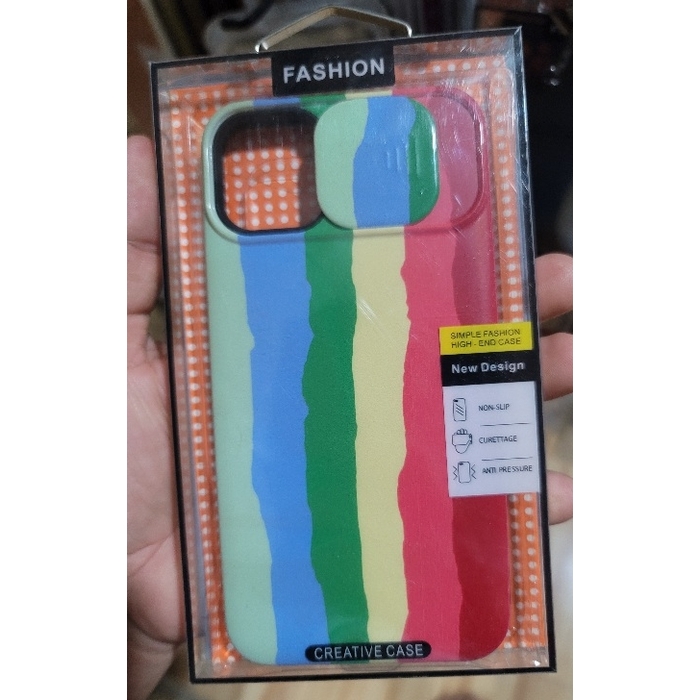 iPhone 11 Pro Max 2 Layers Rainbow Phone Case