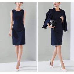 Women Dress - Navy Blue