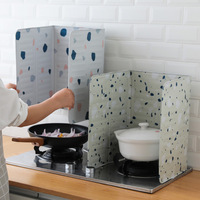 Folding Aluminum Foil Oil Baffle 