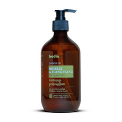 Bodia Shower Gel - Roselle & Ylang Ylang 500ml