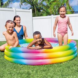 WILD GEOMETRY POOL, 3-Ring, Ages 3+,  Shelf Box 147x33cm