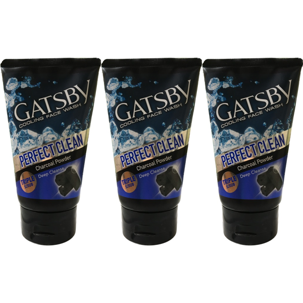 Gatsby Perfect Clean Foam 100g - 3 Bottles 