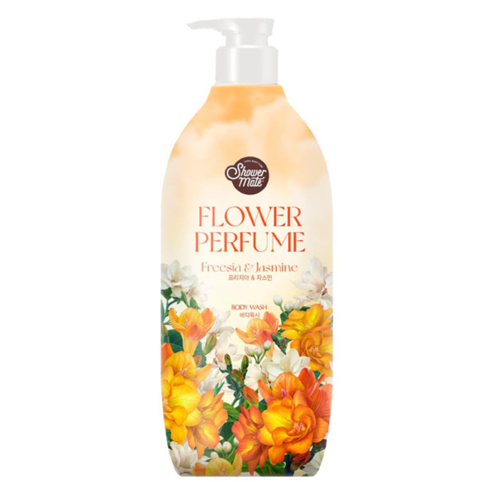 Shower Mate Flower Perfume Body Wash - Freesia & Jasmine 900g
