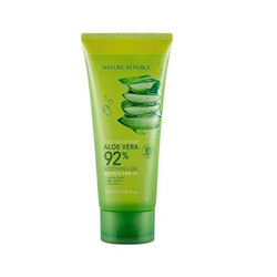 Nature republic  Soothing & Moisture Aloe Vera 92% Soothing Gel (ជែលផ្តល់សំណើម) - 250ml