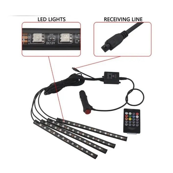 ភ្លើងដាក់ក្នុងឡាន ញាក់តាមភ្លេង