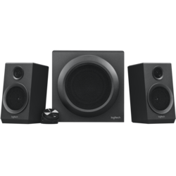 Logitech Z333 Bold Sound Speaker System with Subwoofer (980-001252).
