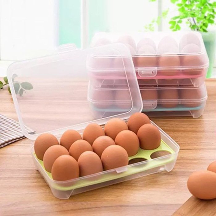 Egg Storage Box 15 Cell 