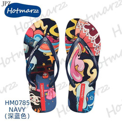 Hotmarzz Japan Art Blue Flip Flop 