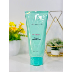 Bring greenTea tree cica trouble cleansing foam 