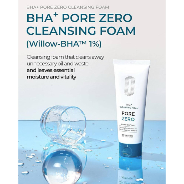 [ Be the Skin ] BHA+ Pore Zero Cleansing Foam