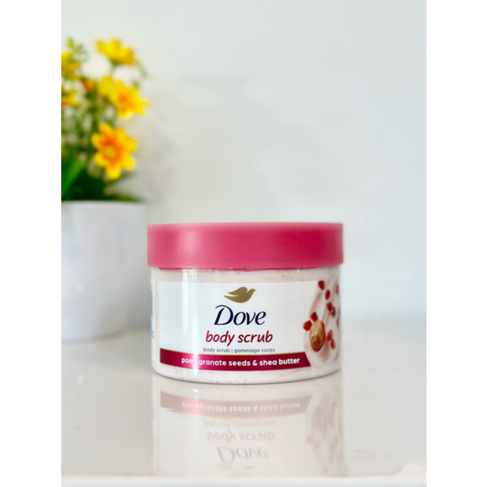 Dove Body Scrub Pomegranate seeds & Shea Butter298g